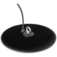 High Bay LED 100W 6400K IP65 Novelite, 14000lm, alb rece - vedere laterala