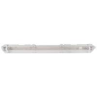 Corp Etans IP65 Neechipat 2x1500mm Dispersor Transparent Novelite - vedere laterala