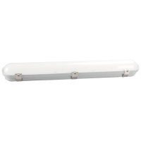 Corp Etans IP65 LED Slim 20W 4000K 600mm Opal Interconectabil Solentis - vedere laterala