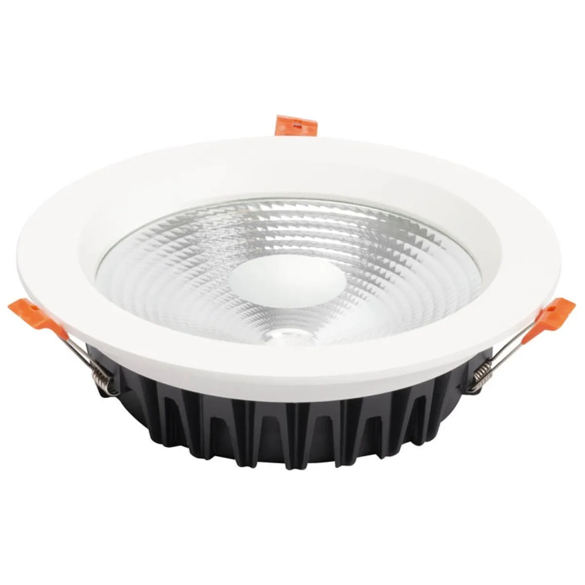 Downlight LED COB Fix Alb 40W 3000K IP20 Novelite