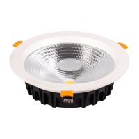 Downlight LED COB 40W 4000K reflector fix alb IP20 Novelite