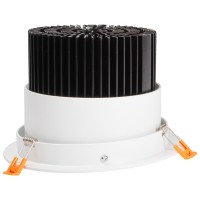 Downlight LED COB Reglabil Alb 40W 4000K IP20 Novelite - vedere laterala