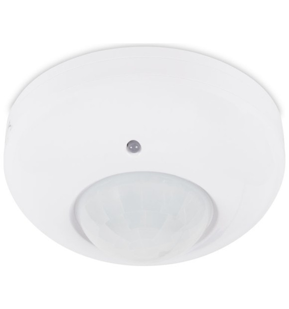 Senzor de miscare PIR 360 grade 1200W IP20 alb, montaj pe tavan