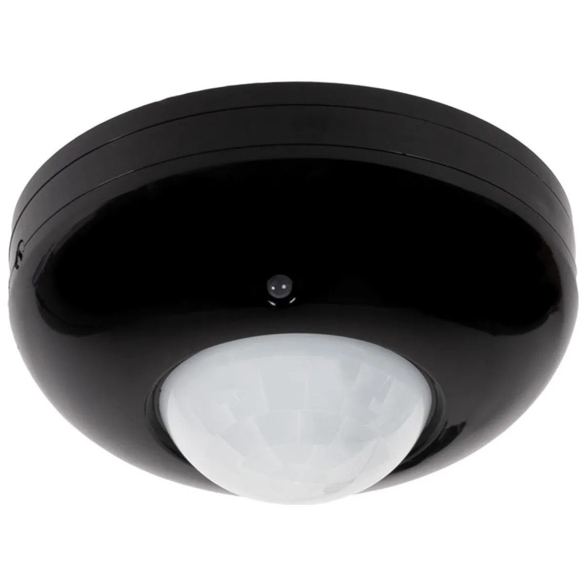 Senzor de miscare PIR 360 grade 1200W IP20 negru, montaj pe tavan JQ37
