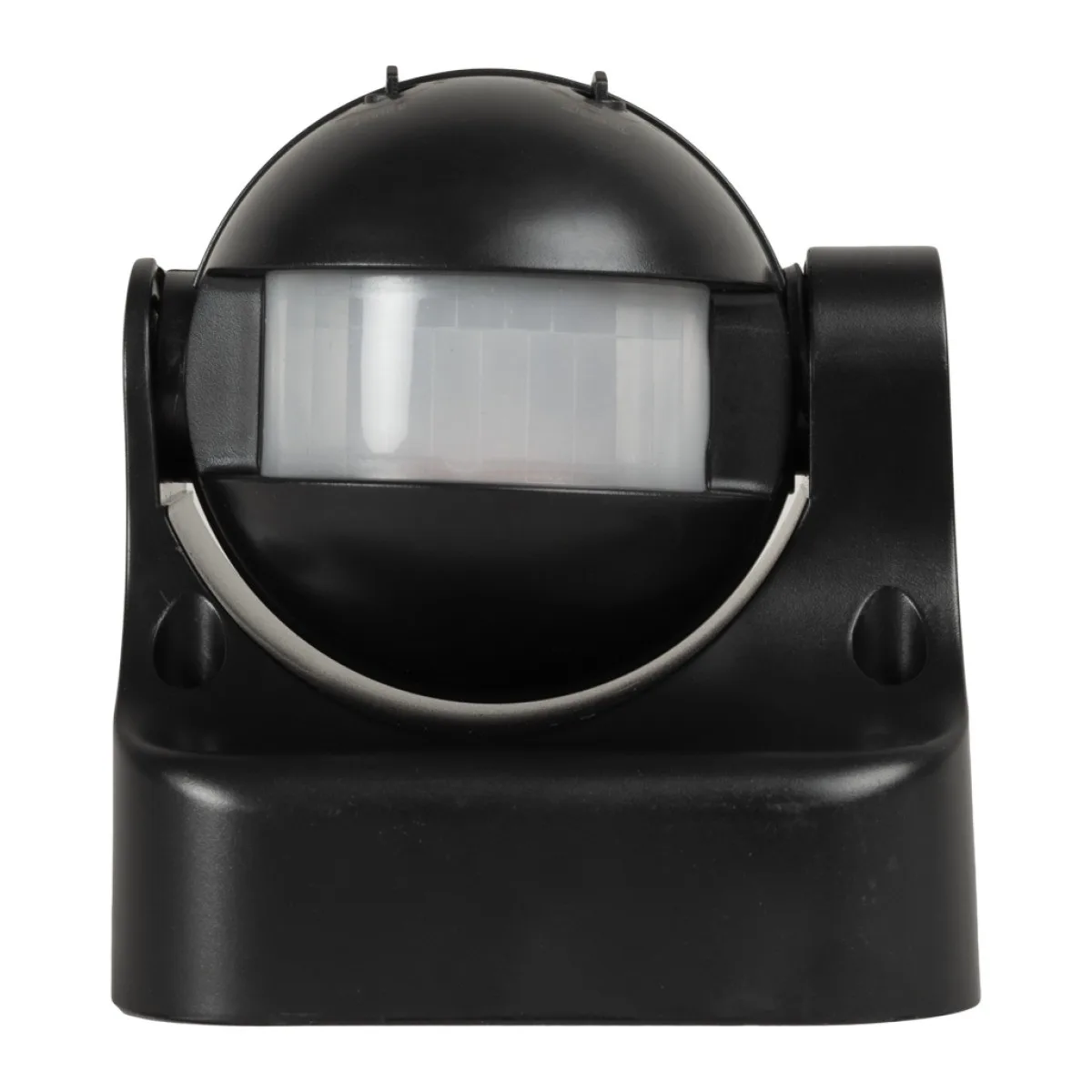 Senzor de miscare PIR 180 grade 1200W IP44 negru, montaj pe tavan