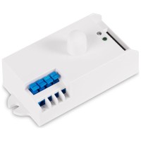 Senzor de miscare cu microunde 360 grade 1200W 2-16m IP20 alb Novelite