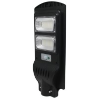 Corp stradal solar LED 60W 6500K IP65 cu senzor microunde - Novelite