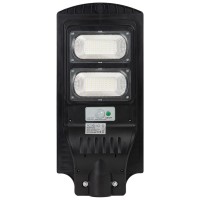 Corp stradal solar LED 60W 6500K IP65 cu senzor microunde - Novelite - imagine 5