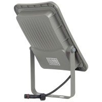 Proiector solar LED 100W 6500K IP65 cu telecomanda, gri V1 - ambalaj