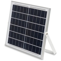 Proiector solar LED 100W 6500K IP65 cu telecomanda, gri V1 - imagine 6