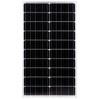 Corp stradal solar LED 300W 6400K IP65 cu panou monocristalin, consola si telecomanda - Novelite - vedere laterala
