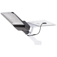 Corp stradal solar LED 500W 6400K IP65 cu panou monocristalin, consola si telecomanda - Novelite - detaliu