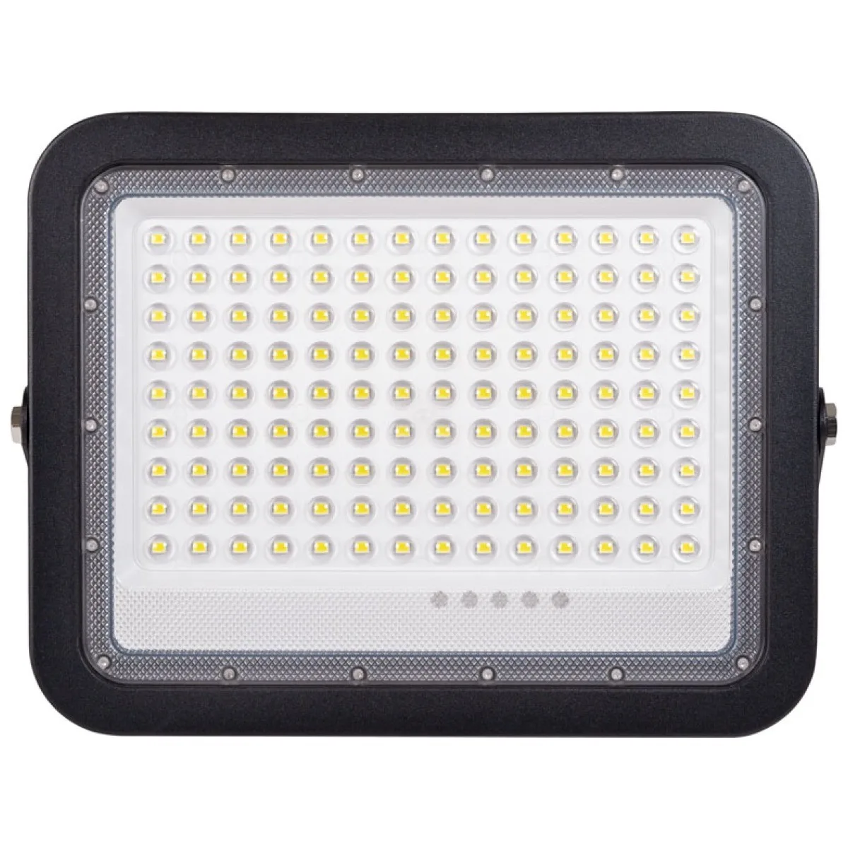 Proiector solar LED 200W 6400K IP65 cu telecomanda V2 Negru