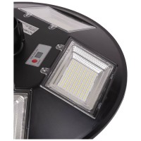 Corp solar pietonal LED PARK 150W 6400K IP65 cu senzor, negru  2