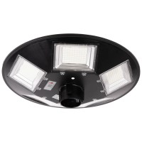 Corp solar pietonal LED PARK 150W 6400K IP65 cu senzor, negru  1