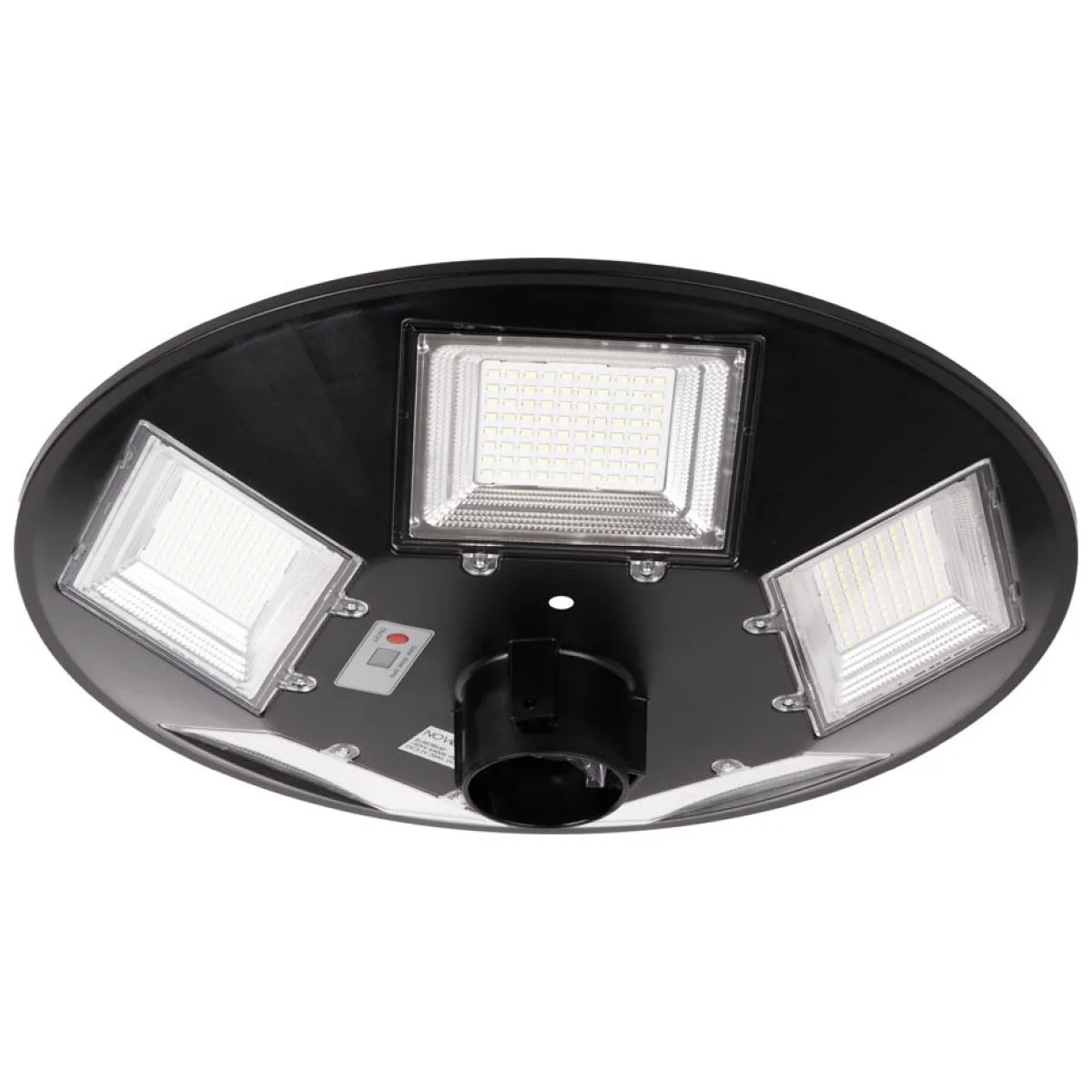 Corp solar pietonal LED PARK 150W 6400K IP65 cu senzor, negru 1