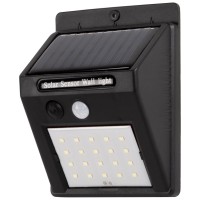 Aplica solara cu senzor mini LED 6500K IP44, Homelight negru - imagine 5