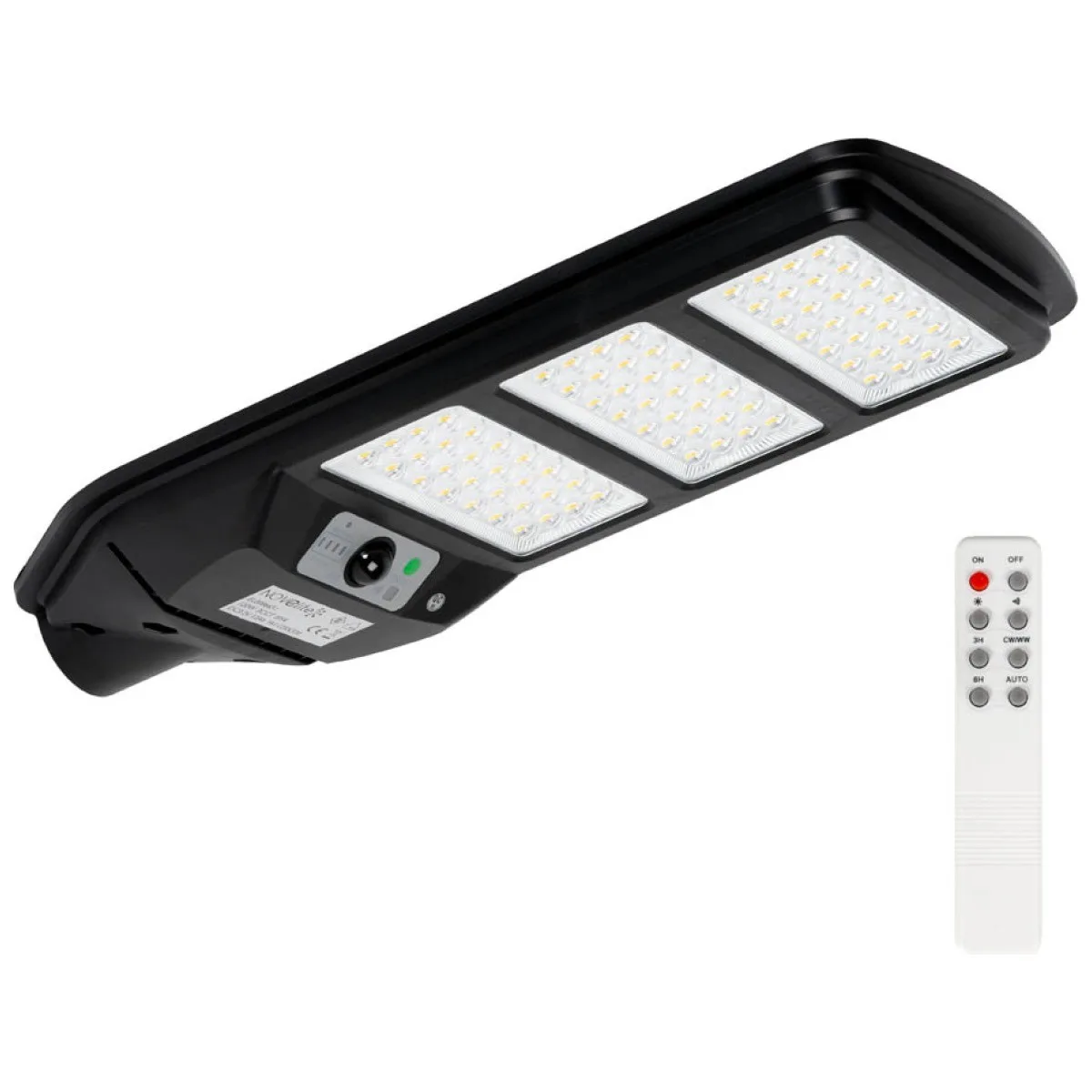 Corp stradal solar LED cu senzor SUNO 120W 3CCT IP54