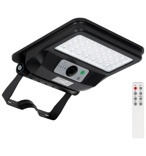 Corp stradal solar LED 40W 3CCT IP54 cu senzor SUNO Novelite