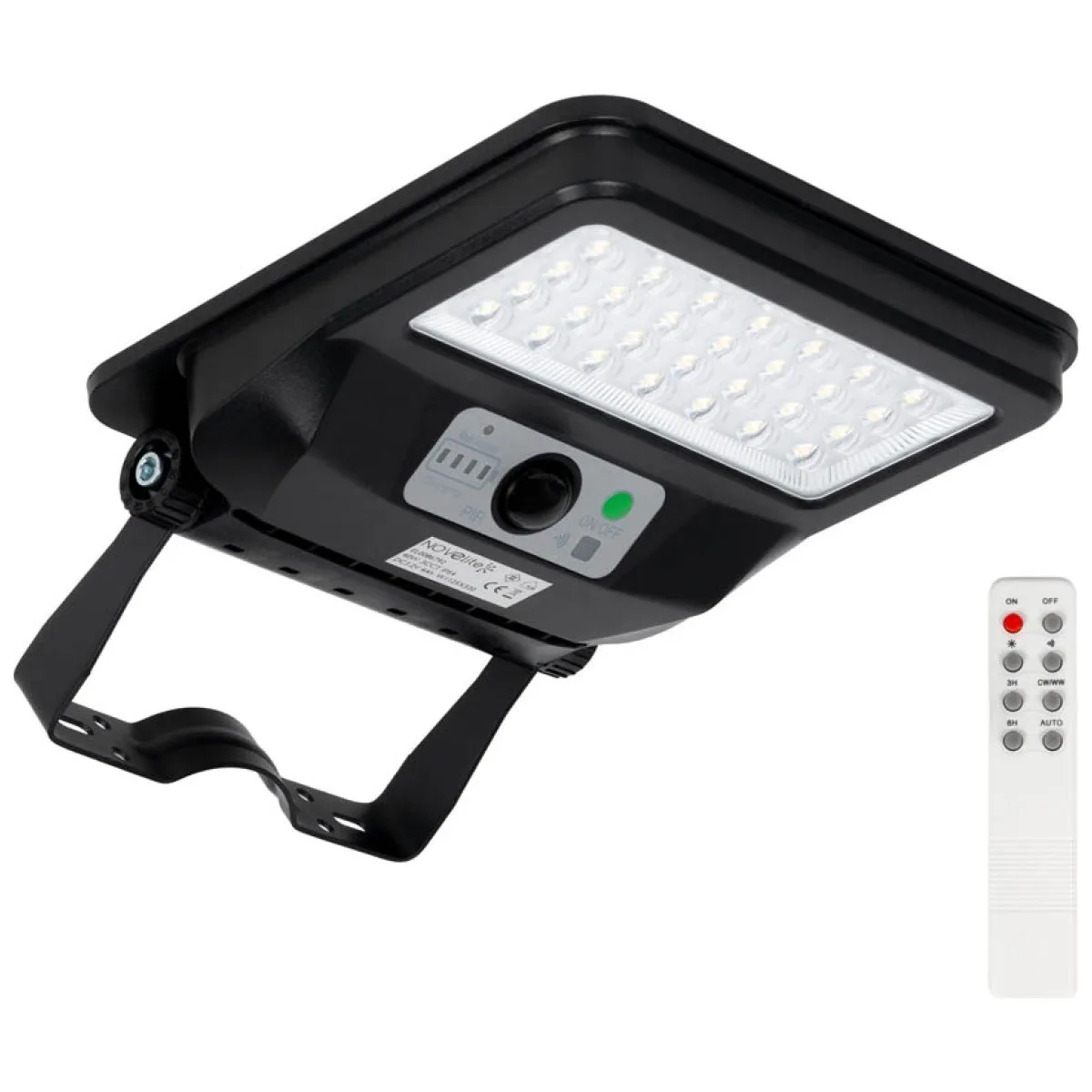 Corp stradal solar LED 40W 3CCT IP54 cu senzor SUNO Novelite