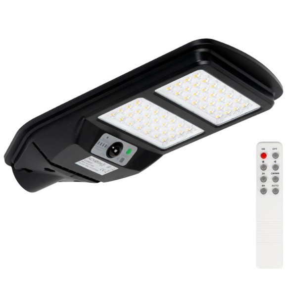 Corp stradal solar LED SUNO 80W 3CCT IP54 cu senzor miscare