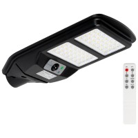 Corp stradal solar LED SUNO 80W 3CCT IP54 cu senzor miscare