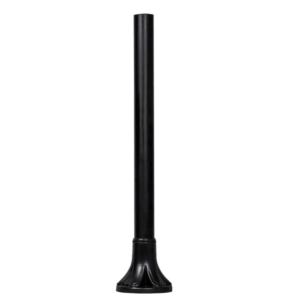 Lampa de gradina Luca E27 40W IP44 negru fara glob, Erste