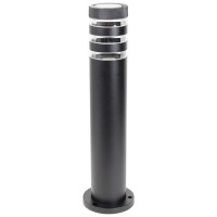 Stalp de gradina Sevila E27 40W IP44 negru 50 cm, Erste