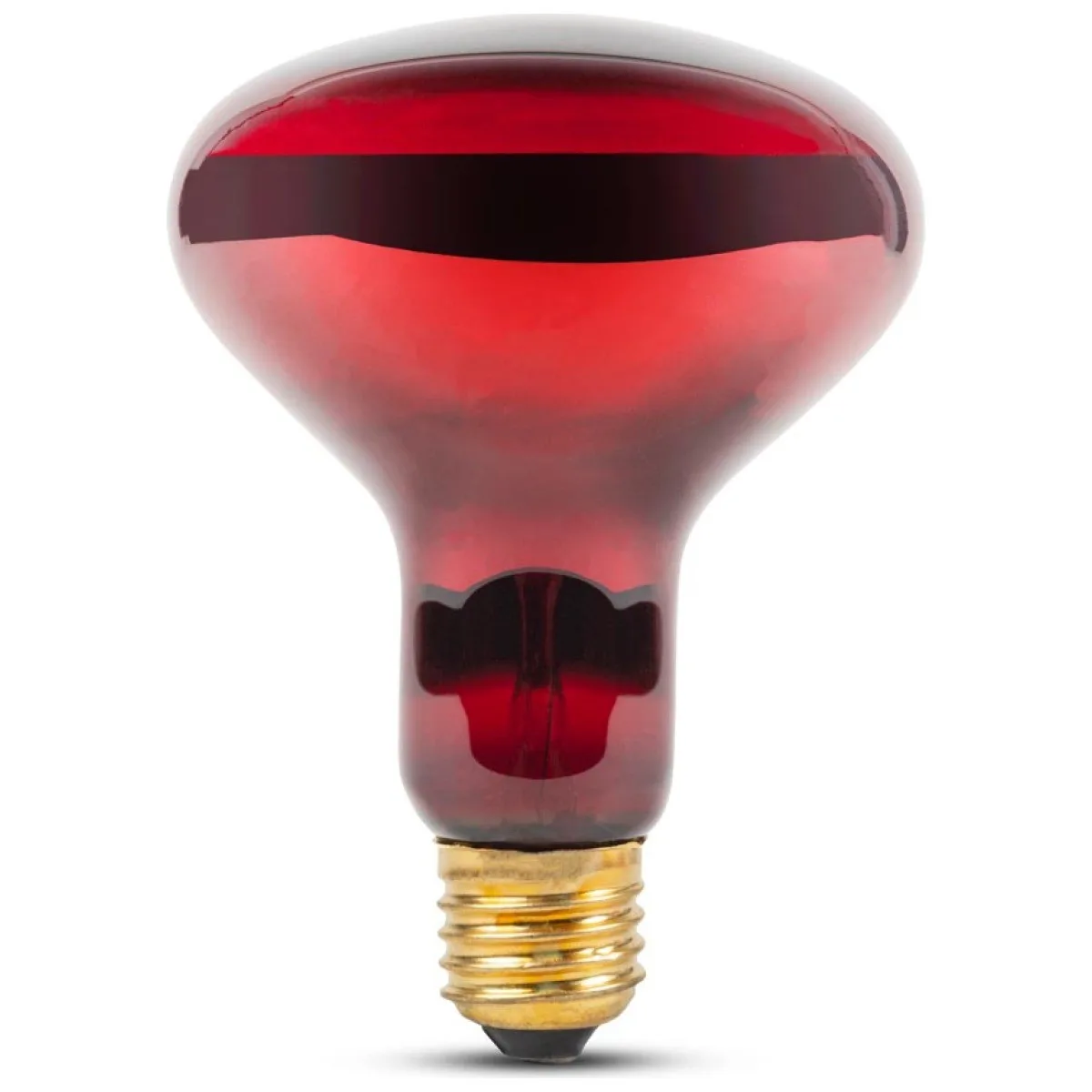 Bec infrarosu (lampa de caldura) R95 100W E27 rosu, Total Green