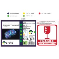 Tub luminos LED flexibil alb 50m rola, diametru 12mm - vedere laterala