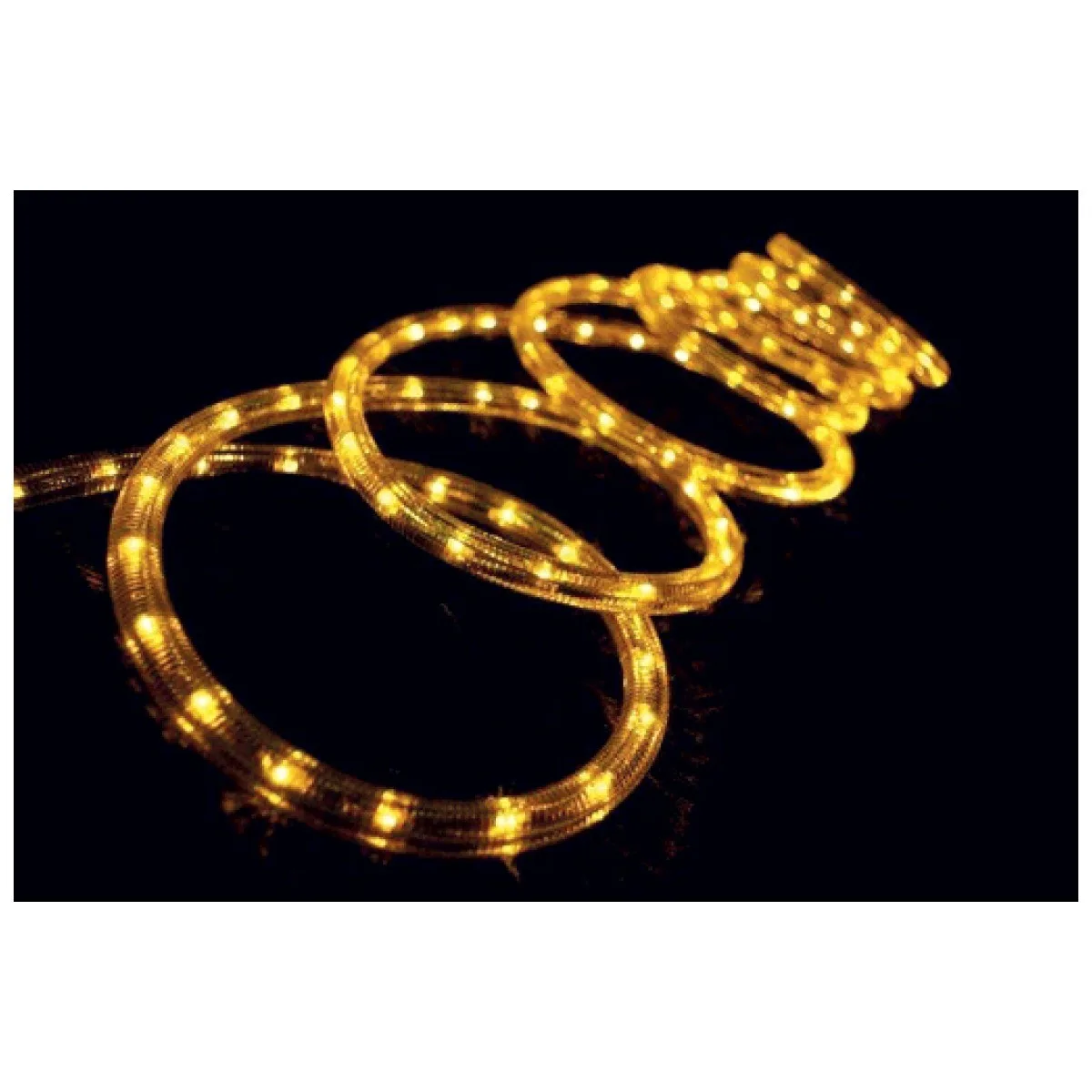 Tub luminos LED galben 50m rola, furtun flexibil O12mm
