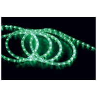 Tub luminos LED verde 50m rola, flexibil O12mm