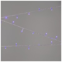 Instalatie Craciun 100 LED 8m albastru, interior IP20 - imagine 5