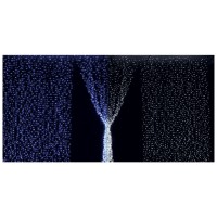 Perdea luminoasa Craciun 720 LED 2.5x3m alb, exterior IP44