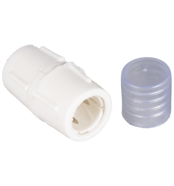 Set Accesorii Tub Luminos: Mufa Imbinare + Capac de Capat