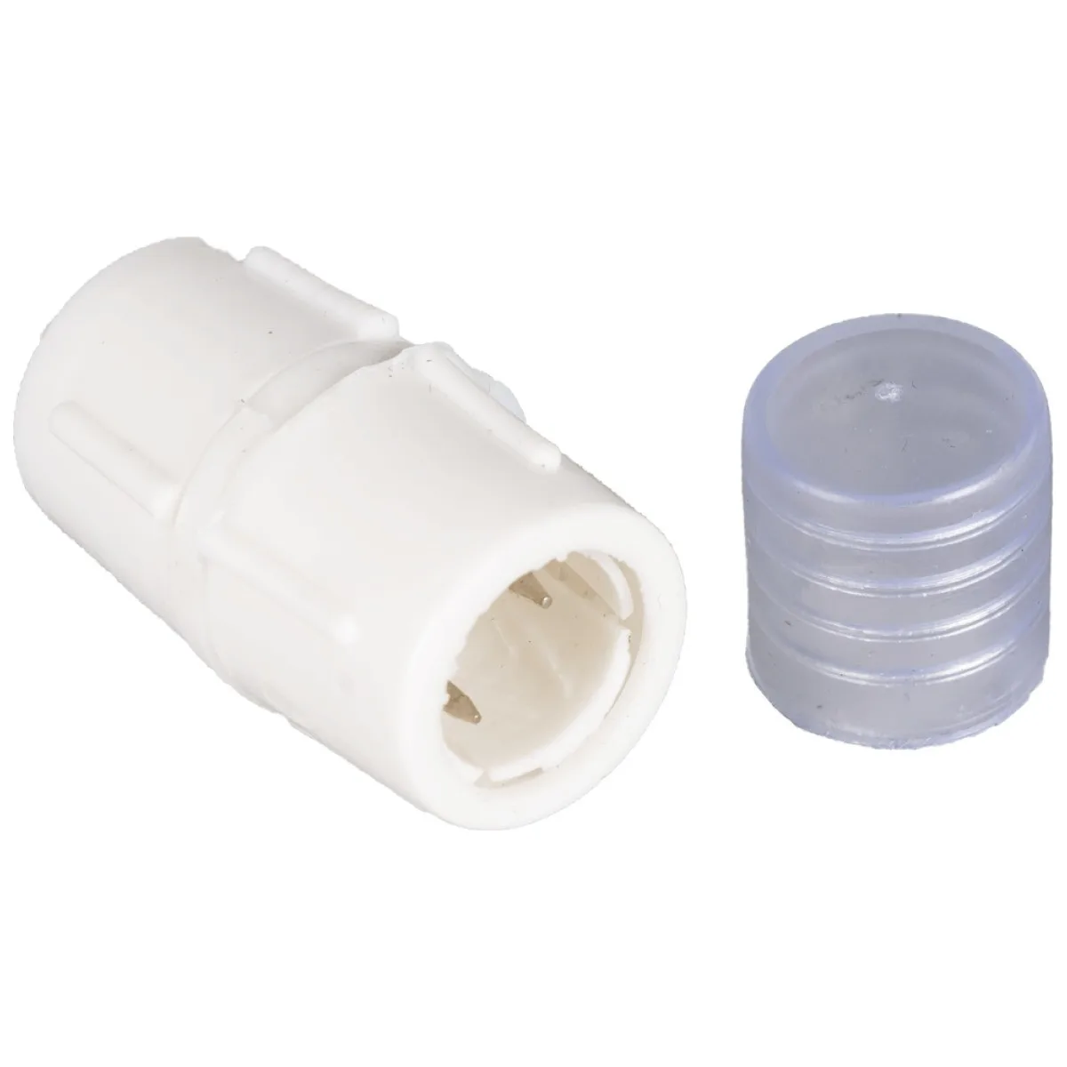 Set Accesorii Tub Luminos: Mufa Imbinare + Capac de Capat