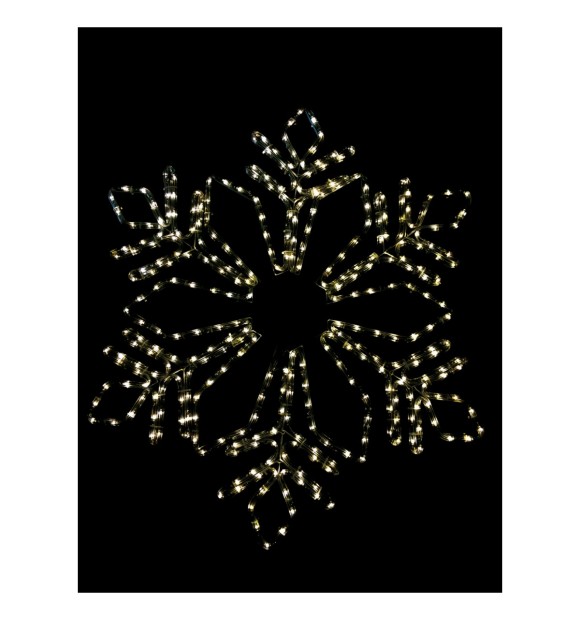 Decoratiune luminoasa LED Fulg de Nea 60x60cm, exterior IP44 Erste