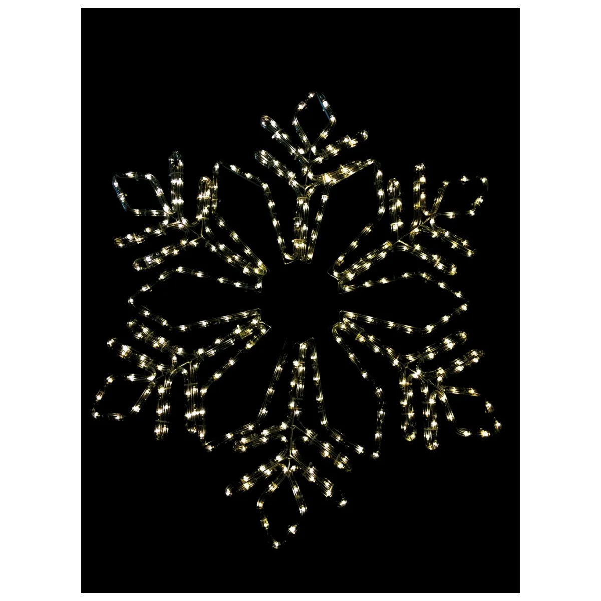 Decoratiune luminoasa LED Fulg de Nea 60x60cm, exterior IP44 Erste