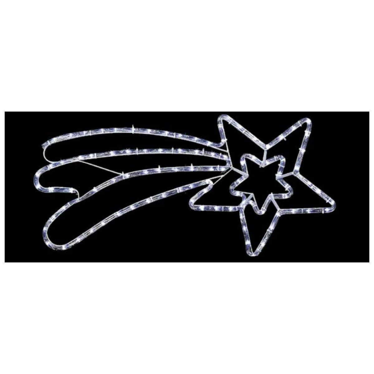 Decoratiune luminoasa LED Cometa 75x35cm, IP44 exterior, Erste