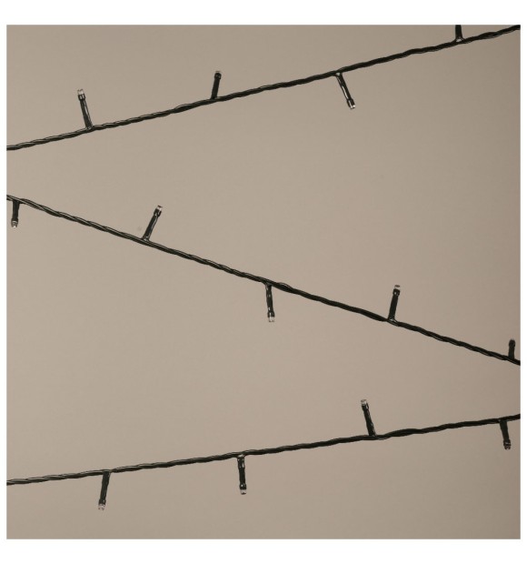 Instalatie de Craciun extensibila 50 LED 3.6W 2700K, cablu verde