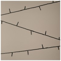 Instalatie de Craciun extensibila 50 LED 3.6W 2700K, cablu verde
