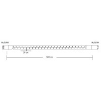 Instalatie de Craciun extensibila 50 LED 3.6W 2700K, cablu verde - imagine 7