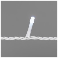 Perdea luminoasa extensibila 15 LED 1.5m alb rece 6400K - imagine 7