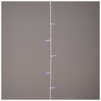 Perdea luminoasa extensibila 15 LED 1.5m albastru, 1.1W