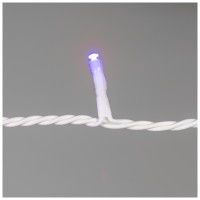 Perdea luminoasa extensibila 15 LED 1.5m albastru, 1.1W - imagine 5