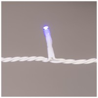Perdea luminoasa extensibila 15 LED 1.5m albastru, 1.1W - imagine 8