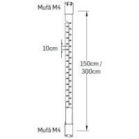 Perdea luminoasa extensibila 15 LED 1.5m albastru, 1.1W - imagine 9