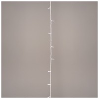 Perdea luminoasa de Craciun 30 LED 3m alb rece 6400K