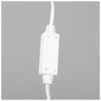 Cablu alimentare cu stecher 3m alb pentru instalatii de Craciun - ambalaj