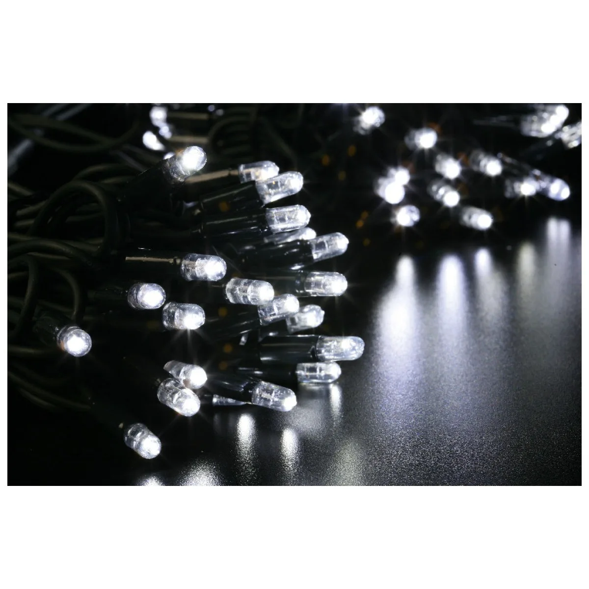 Instalatie Craciun 200 LED Galben, sir luminos festiv